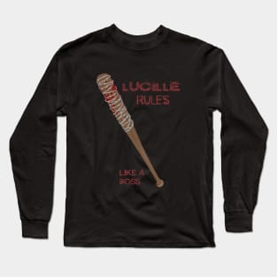 lucille rules Long Sleeve T-Shirt